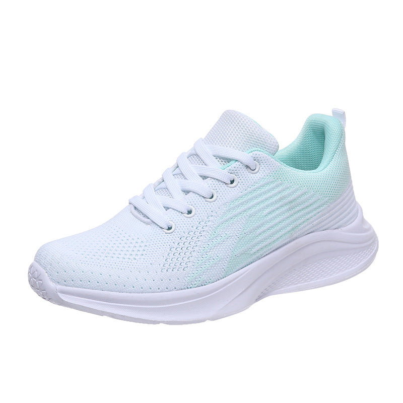 Damen Atmungsaktive Lauf-Sneaker mit rutschfester Sohle und stoßdämpfender Technologie R&B