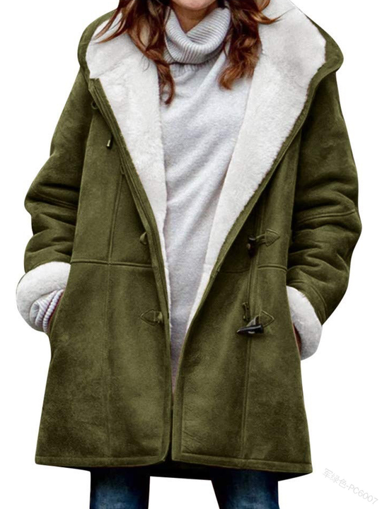 R&B | Fleece-Jacke mit Kapuze Winter