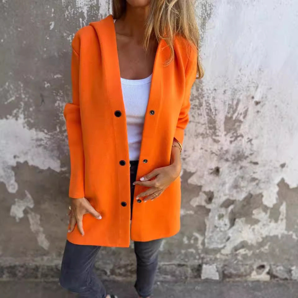 Damen modischer Longblazer R&B