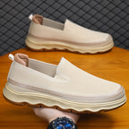 Damen Slip-On Sneakers mit atmungsaktiver Mesh-Oberfläche und rutschfester Laufsohle R&B