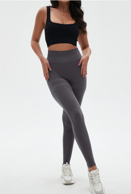 Damen Sportleggins mit hohem Bund und atmungsaktivem Material R&B