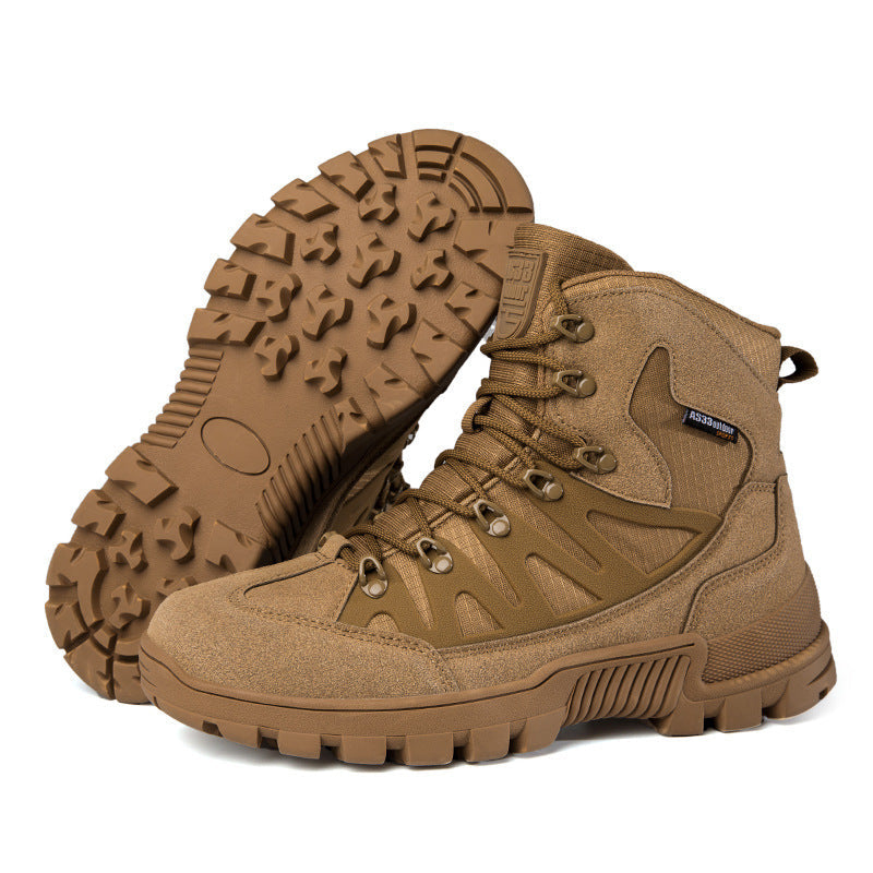 Damen taktische Outdoor-Stiefel mit rutschfester Sohle und atmungsaktivem Obermaterial