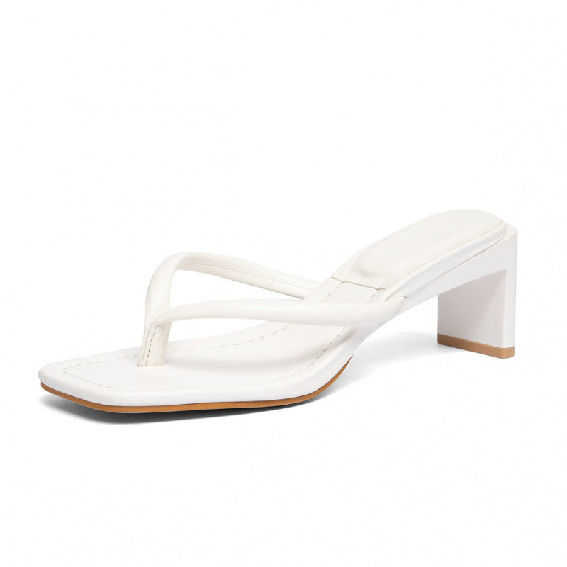 Damen Fashionable Riemchen-Sandalen mit glanzvollem Absatz R&B