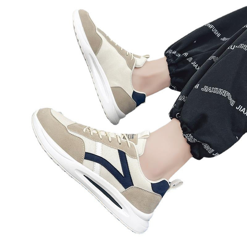 Damen Leichte Fitness-Sneakers mit atmungsaktiver Mesh-Oberfläche und dämpfendem Sohlenprofil