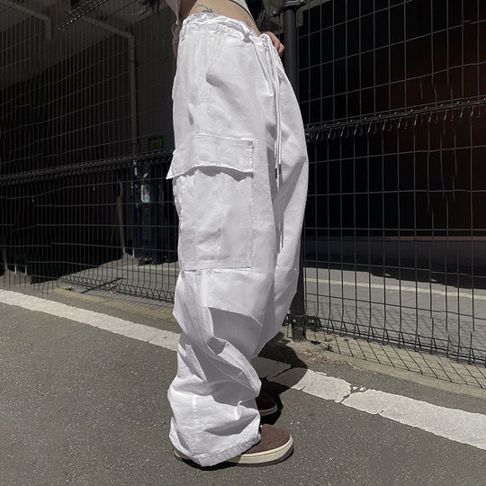 Damen Cargo-Hose mit elastischem Bund und praktischen Seitentaschen R&B