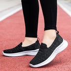 Damen Bequeme Slip-On Sneakers mit flexibler Sohle R&B