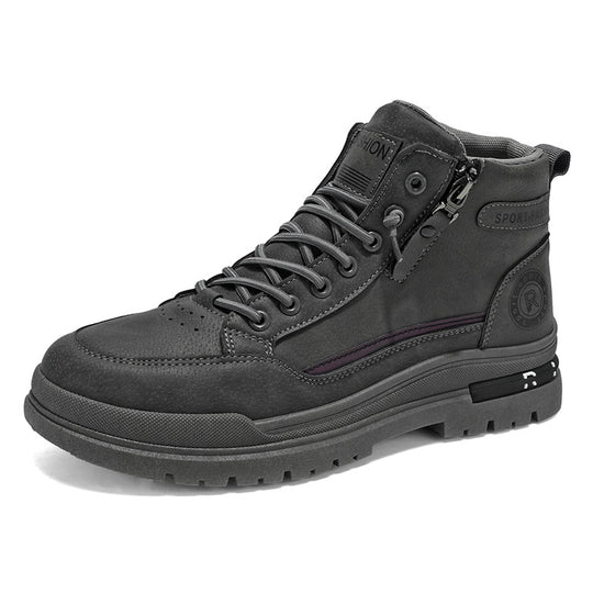 Damen Modische High-Top Sneakers mit praktischem Reißverschluss R&B