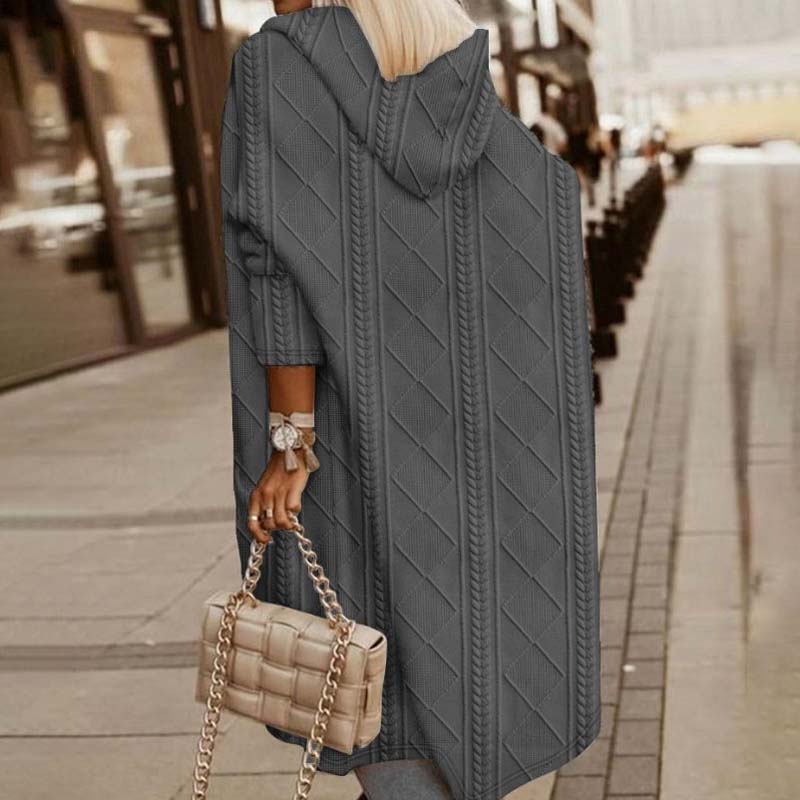 R&B | Strickjacke mit Kapuze