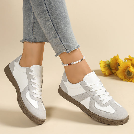 Damen Freizeitsneaker mit sportlichem Design und rutschfester Sohle R&B
