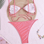 Damen Triangel-Bikini mit funkelnden Details