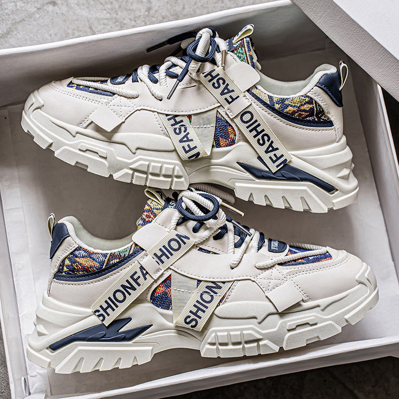 Damen Chunky Sneaker mit modischem Design und stabiler Sohle