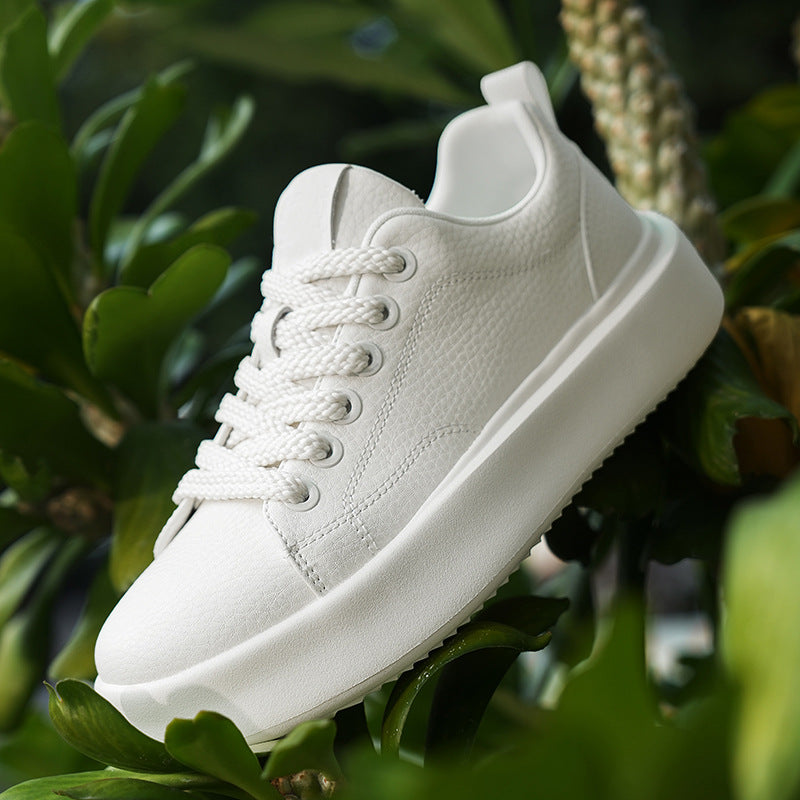 Damen Sportliche Sneakers mit robustem Leder-Design R&B