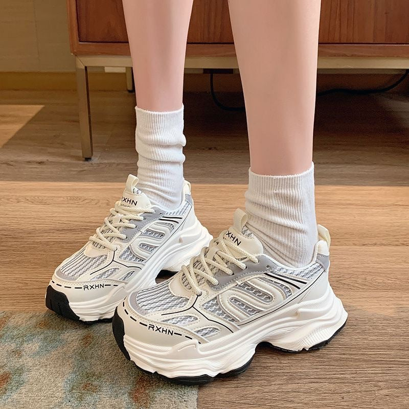 Damen Atmungsaktive Sport Sneakers mit dämpfender Sohle und rutschfestem Design R&B