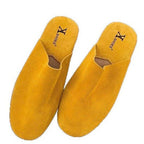 Damen Komfortable Slipper aus hochwertigem Wildleder R&B