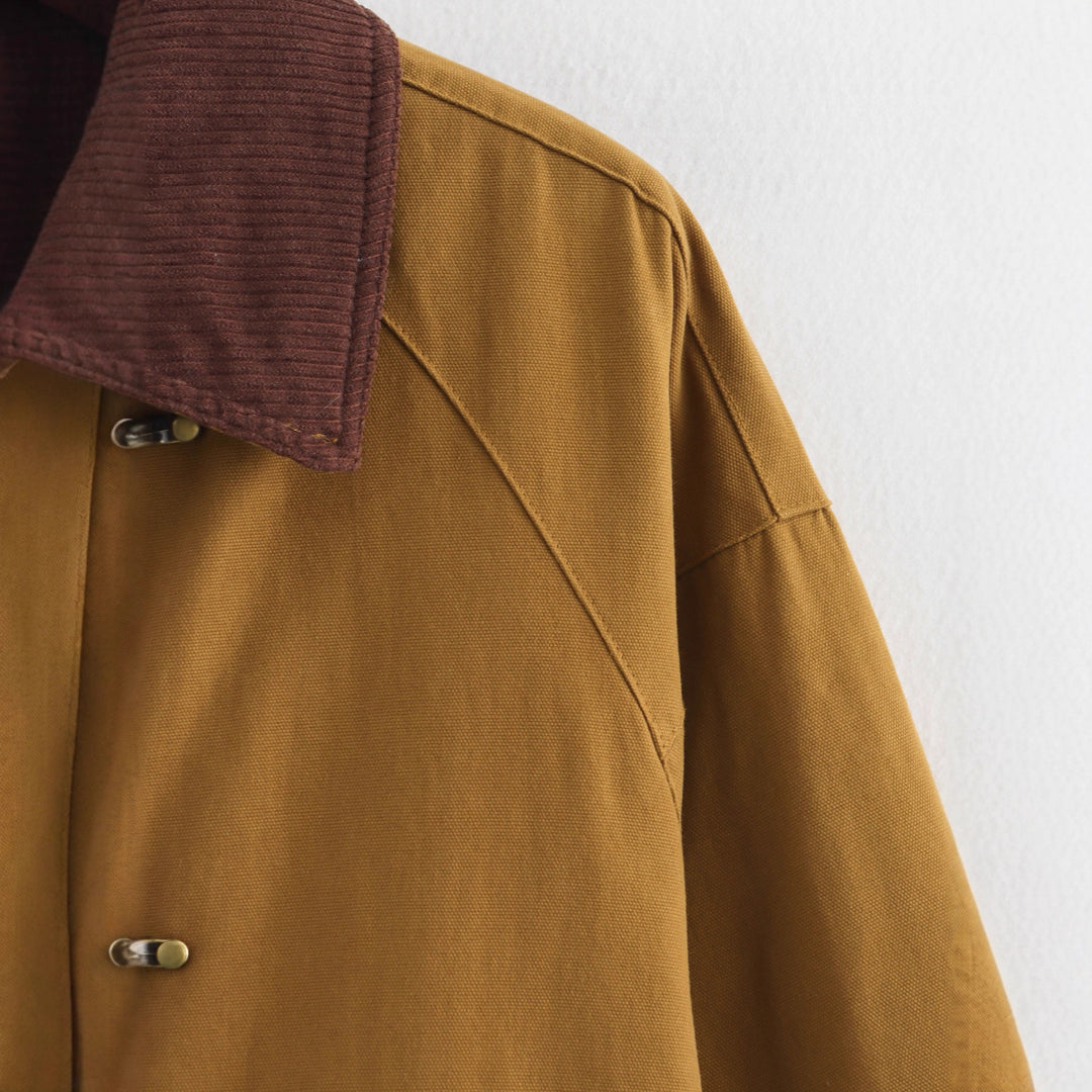 Damen utility Jacke mit dekorativen Knopfdetails R&B
