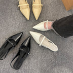 Damen Slingback Schuhe mit elegantem Riemen R&B