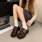 Damen modische Clogs mit dekorativem Schnallenverschluss und stabiler Sohle R&B