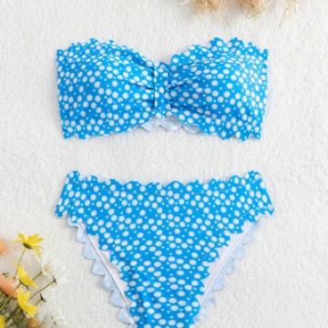Damen Bikini-Set mit floralem Muster R&B