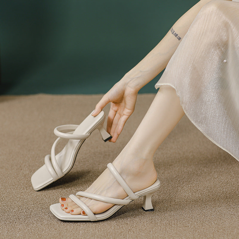 Damen Komfortable Stiletto-Sandaletten mit eleganten Riemen R&B