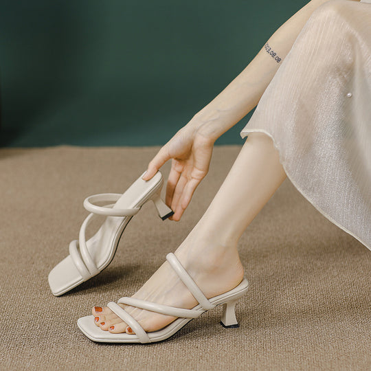 Damen Komfortable Stiletto-Sandaletten mit eleganten Riemen R&B