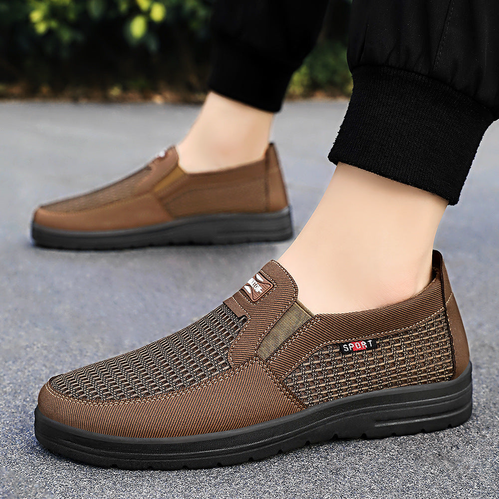 Damen Sportliche Slip-On Sneakers mit rutschfester Sohle und flexiblem Obermaterial R&B