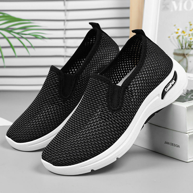 Damen Bequeme Slip-On Sneakers mit atmungsaktivem Obermaterial R&B