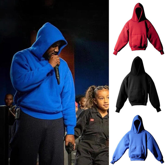 Damen Oversized Kapuzenpullover mit Kängurutasche und hochwertiger Baumwollmischung R&B