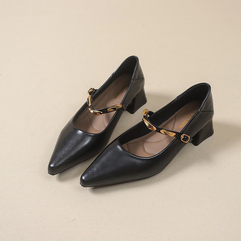 Damen elegante Slingback-Pumps R&B