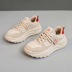 Damen Sportliche Retro-Laufschuhe mit dämpfender Sohle und atmungsaktiver Oberfläche R&B