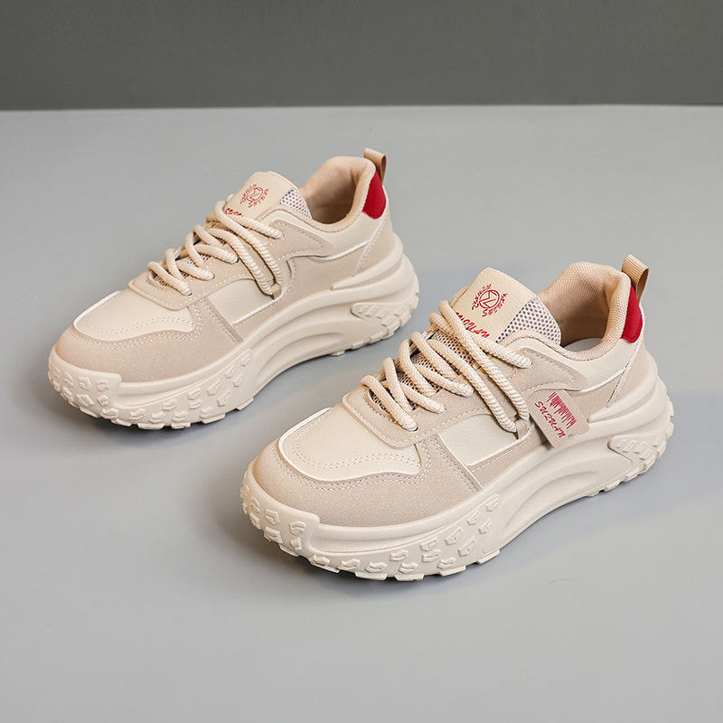 Damen Sportliche Retro-Laufschuhe mit dämpfender Sohle und atmungsaktiver Oberfläche R&B