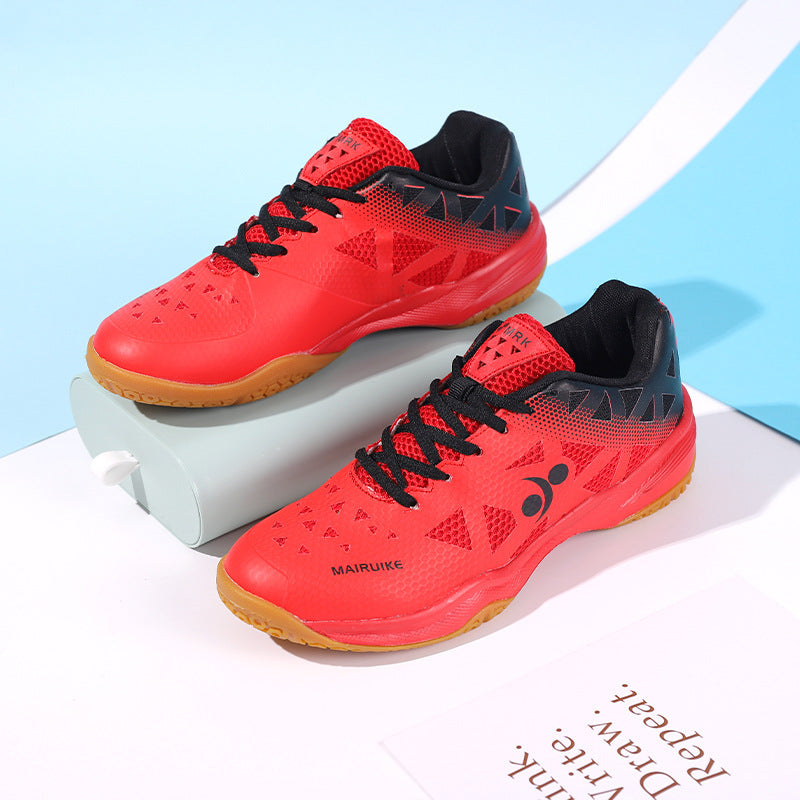 Damen Sportliche Badmintonschuhe mit atmungsaktivem Design und rutschfester Sohle R&B