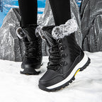 Damen Winter-Wanderboots mit isolierendem Futter und rutschfester Sohle R&B