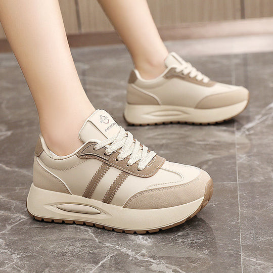 Damen Sportliche Chunky Sneakers mit gepolsterter Dämpfung und atmungsaktiver Konstruktion R&B