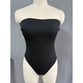 Damen Einteiliger Badeanzug mit bandeau Schnitt und figurbetonendem Design R&B
