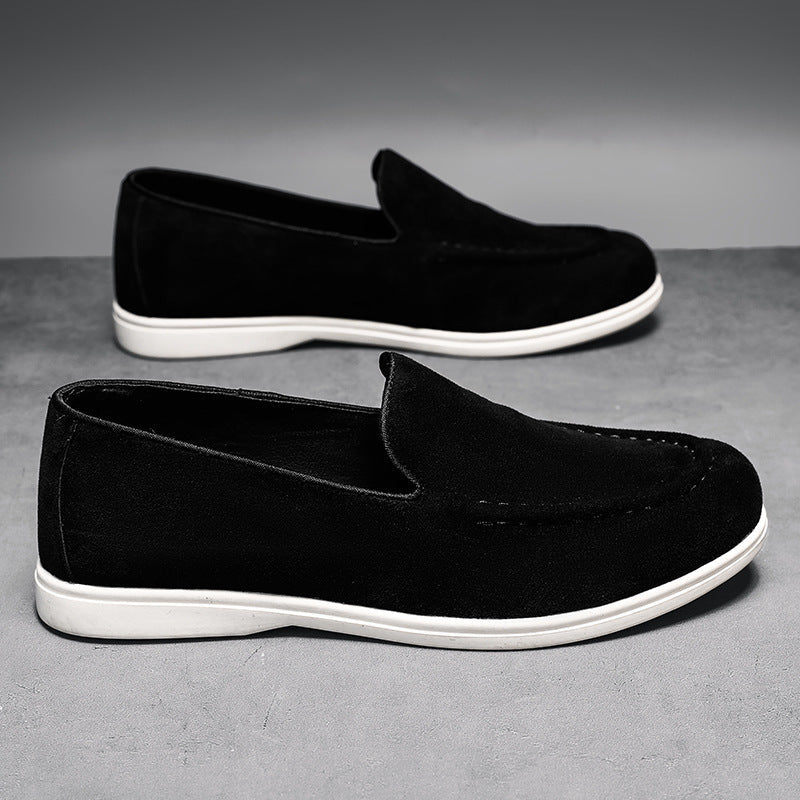 Damen Slip-On Mokassins aus weichem Wildleder