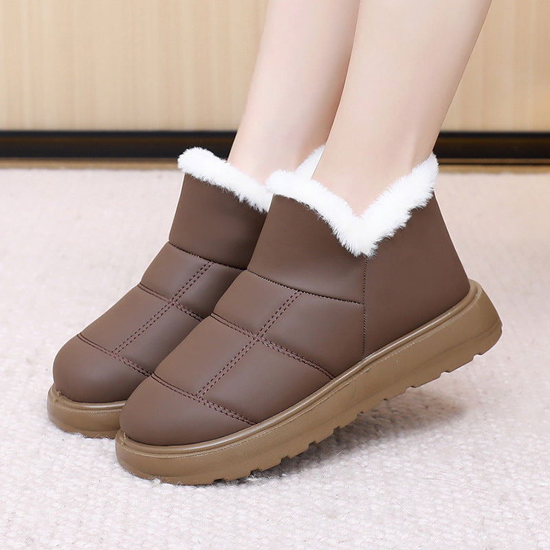 Damen Warmgefütterte Winterstiefel mit rutschfester Sohle R&B