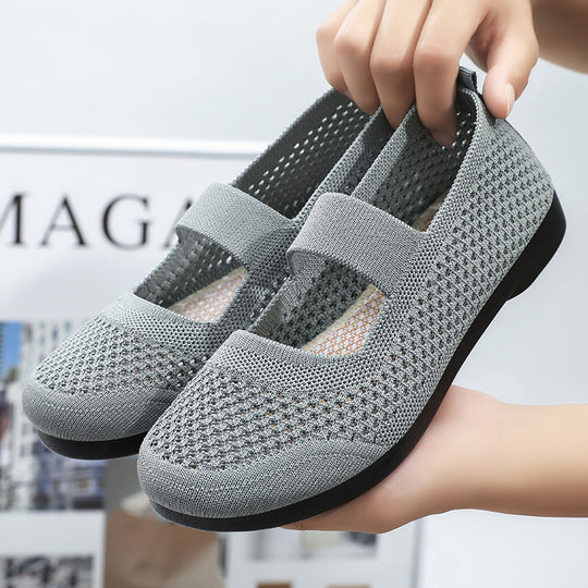 Damen atmungsaktive und leichte Freizeitschuhe R&B