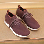 Damen Komfortable Sneaker mit atmungsaktiver Strick-Oberfläche R&B