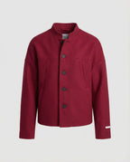 Herren Kurzjacke Herbst Retro China-Stil Lockerer Fit Blazer
