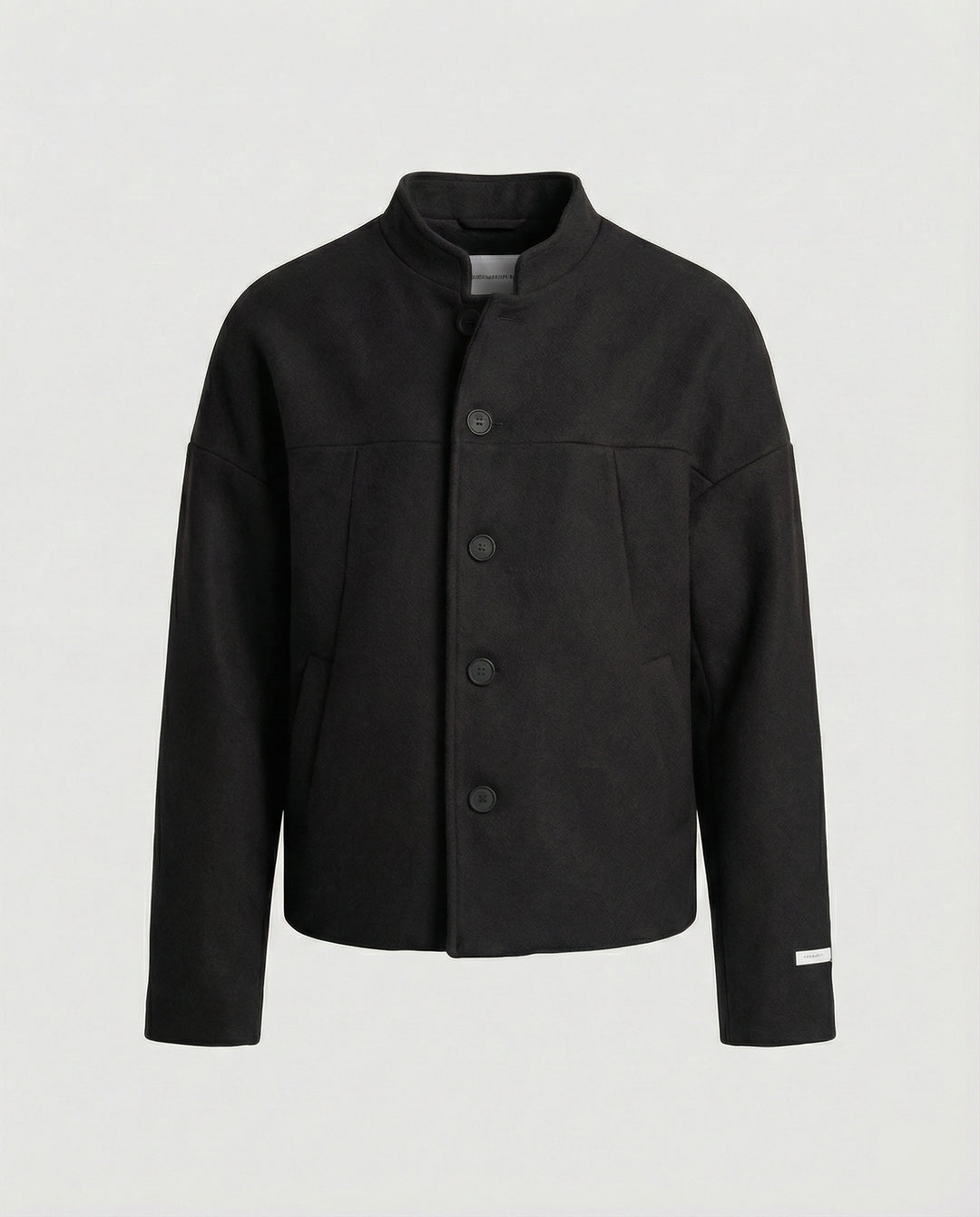 Herren Kurzjacke Herbst Retro China-Stil Lockerer Fit Blazer