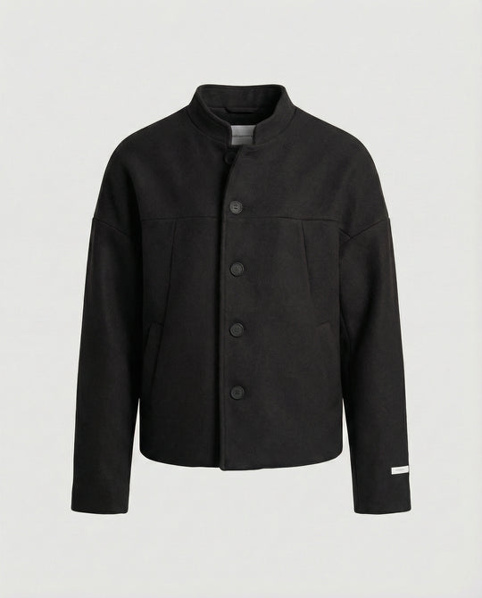 Herren Kurzjacke Herbst Retro China-Stil Lockerer Fit Blazer