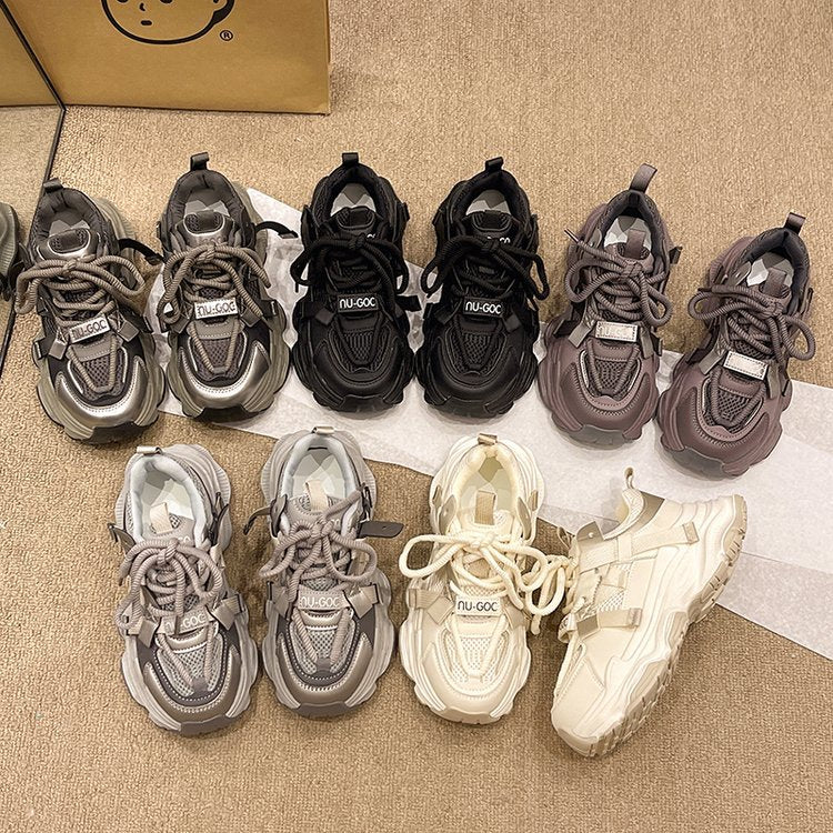 Damen Sportliche Chunky Sneakers mit verbesserten Dämpfungseigenschaften R&B