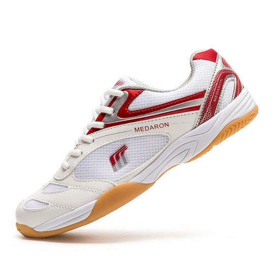 Damen Sportliche Badmintonschuhe mit herausragender atmungsaktiver Technologie und rutschfester Sohle R&B
