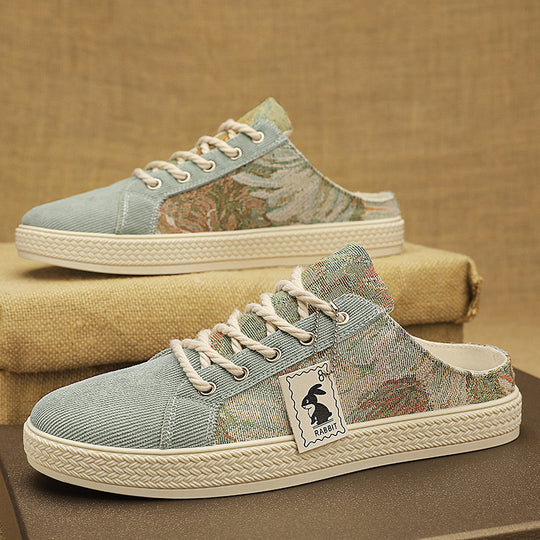 Damen bequeme und lässige Slip-On Sneakers R&B