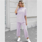 Lounge Set Damen aus Baumwollmix