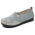 Damen Komfortable Freizeit-Slipper mit modischem Lochdesign R&B
