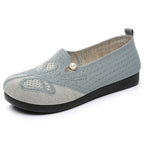 Damen Komfortable Freizeit-Slipper mit modischem Lochdesign R&B