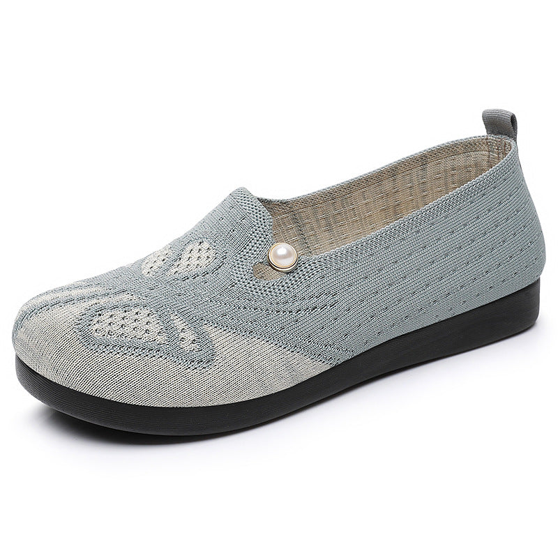 Damen Komfortable Freizeit-Slipper mit modischem Lochdesign R&B