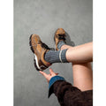 Damen Sportliche Freizeitsneakers mit robustem Profil und atmungsaktiver Obermaterialstruktur R&B