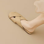 Damen elegante Clogs mit geschmackvollem Riemendesign
